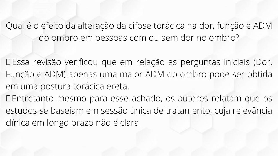 Postura e dor no ombro, existe relação?